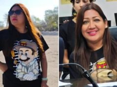Regidora de La Paz Bajo el Ojo del Huracán por Playera con Imagen de “El Chapo” Guzmán regidora La Paz